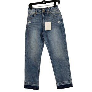 Kancan Los Angeles Womens Straight Fit Distressed Estilo Jeans Size 25 RW10333